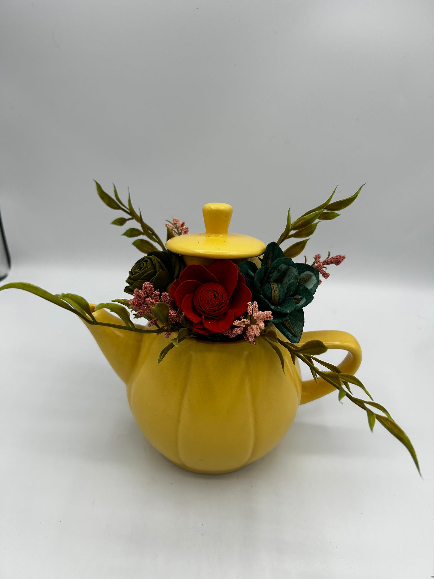 Yellow teapot