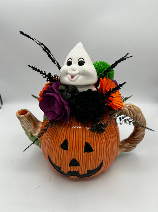 Halloween teapot