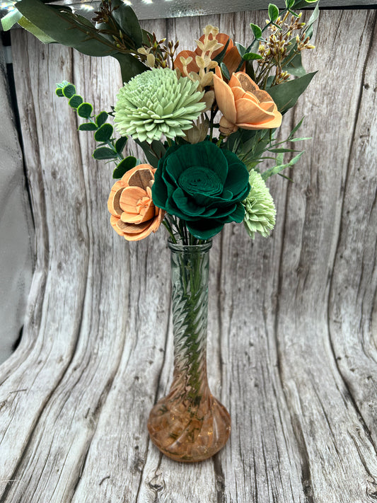 Tall Peachy Greens