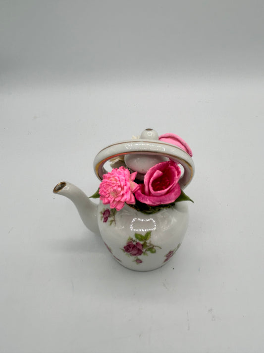 Tiny Pink Teapot
