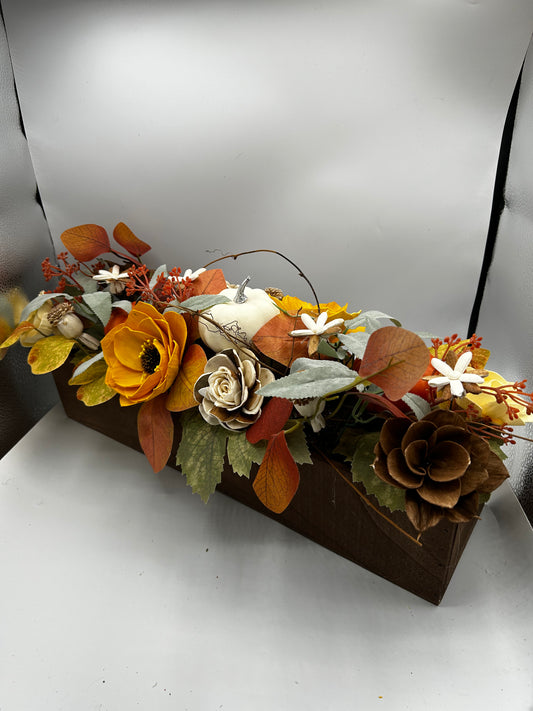 Wood Centerpiece