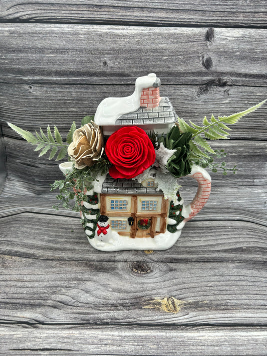 Winter Home Teapot