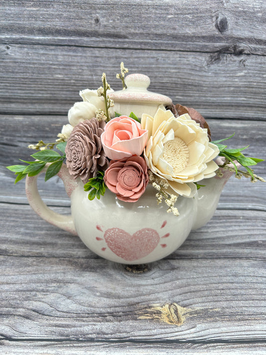 Heart Tea pot
